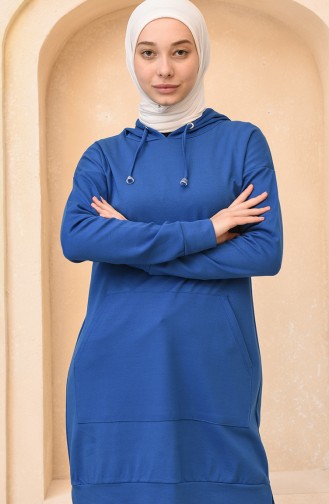 Saks-Blau Pulli 10369-06