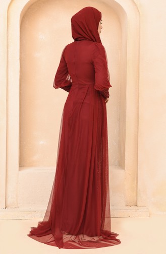 Habillé Hijab Bordeaux 5346-18