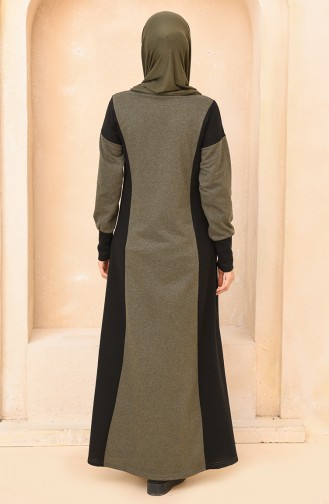 Robe Hijab Khaki 3353-05