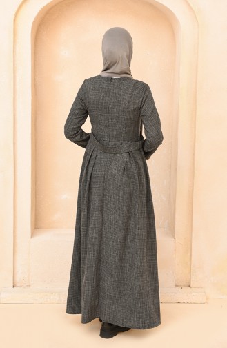 Black Hijab Dress 3359-02