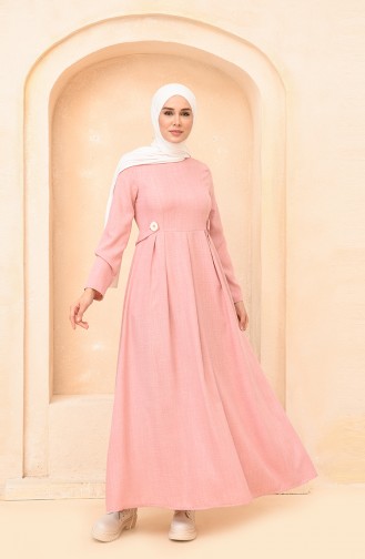 Robe Hijab Poudre 3359-05