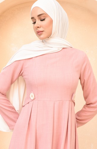 Robe Hijab Poudre 3359-05