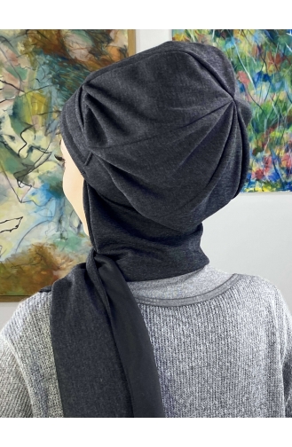 Rauchgrau Praktischer Turban 23KASTB46-01