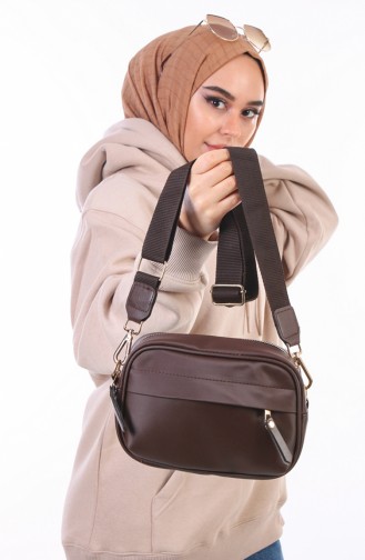 Brown Shoulder Bag 3056-03