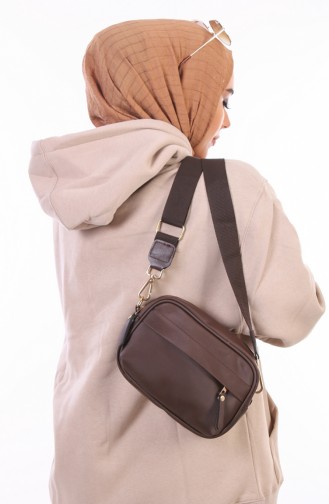 Brown Shoulder Bags 3056-03