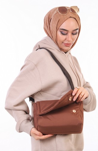 Light Brown Shoulder Bag 5068-07