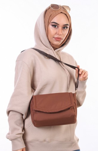 Light Brown Shoulder Bag 5068-07