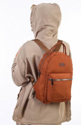 Tobacco Brown Back Pack 6016-12