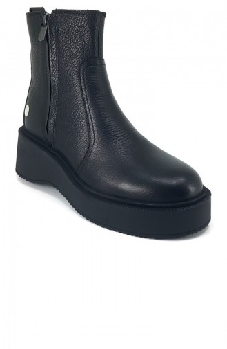 Black Boots-booties 8622