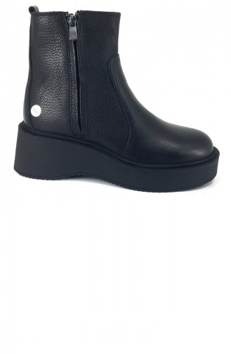 Black Boots-booties 8622
