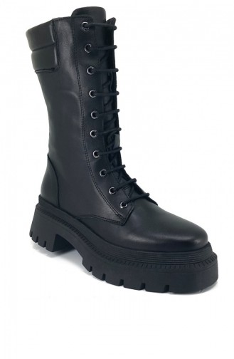 Black Boots-booties 8623