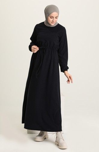 Robe Hijab Bleu Marine 1006-02