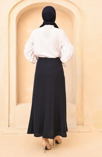 Navy Blue Skirt 1088-02