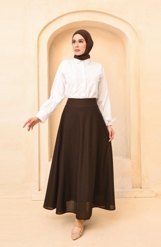 Brown Skirt 1090-01