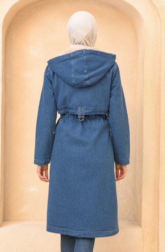 Jeansblau Cape 7108-01