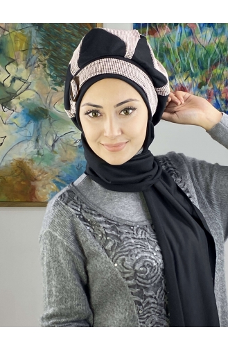 Creme Praktischer Turban 23KASTB41-01
