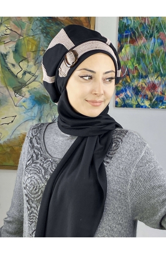 Creme Praktischer Turban 23KASTB41-01