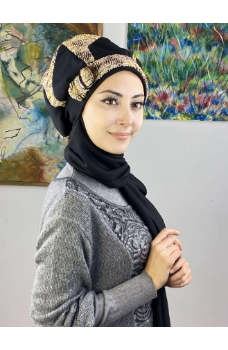 Turban Pret-a-Porter Jaune 23KASTB34-01
