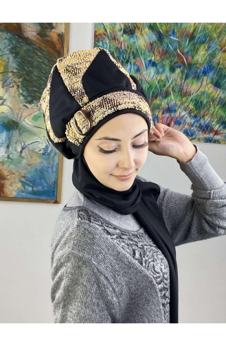 Turban Pret-a-Porter Jaune 23KASTB34-01