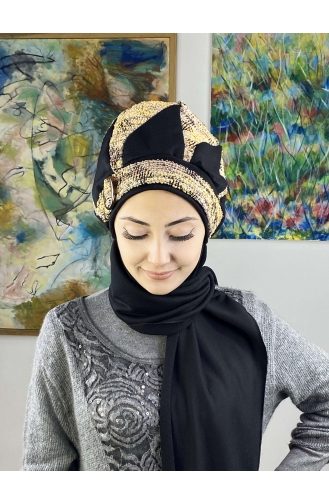 Turban Pret-a-Porter Jaune 23KASTB34-01
