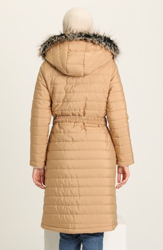 Camel Winter Coat 519521-05