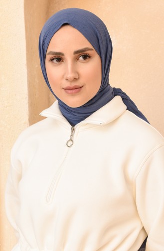 Soft Confy Şal 70211-13 Kot Mavi