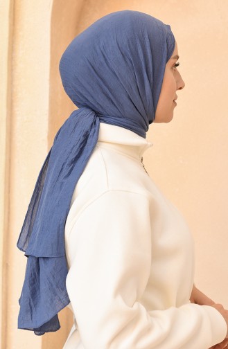 Soft Confy Şal 70211-13 Kot Mavi