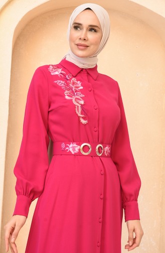 Robe Hijab Fushia 61534-03