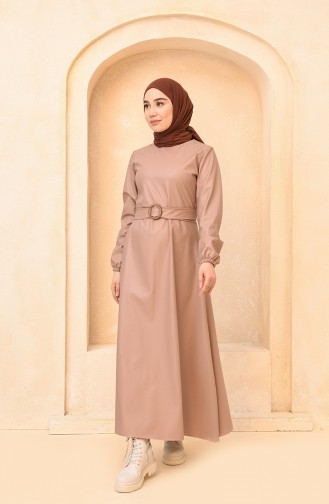 Dusty Rose Hijab Dress 5010-06