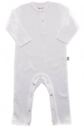 White Baby Overall 607