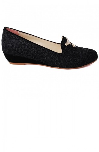 Black Women`s Flats 20YBABAYK000007_B