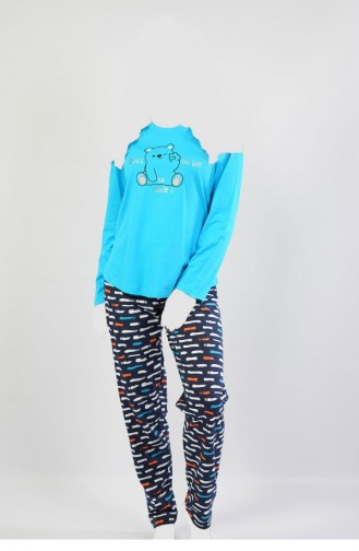 Turquoise Pyjama 1052903000.TURKUAZ