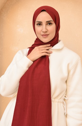 Cotton Şal 70210 70210-14 Bordo