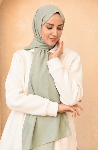 Cotton Şal 70210-18 Su Yeşili