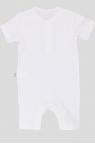White Baby Overall 573