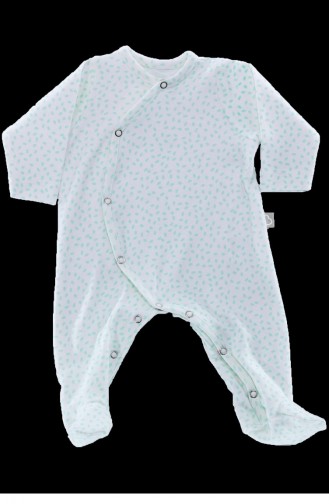 White Baby Overalls 580