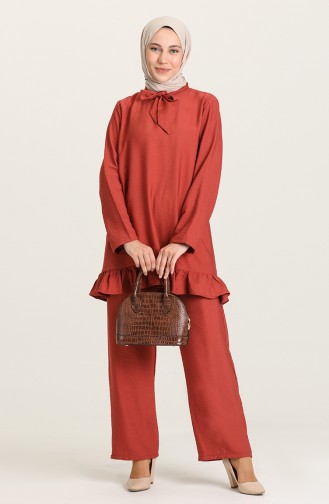 Brick Red Suit 0650-04