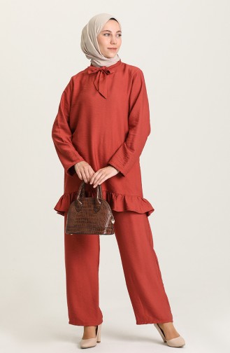 Brick Red Suit 0650-04