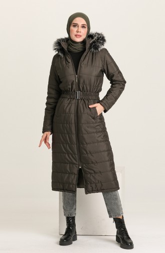 Khaki Winter Coat 2248-02