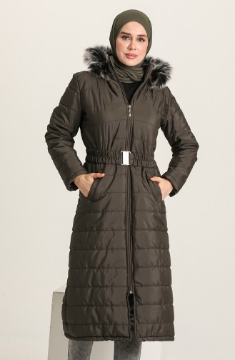 Khaki Winter Coat 2248-02
