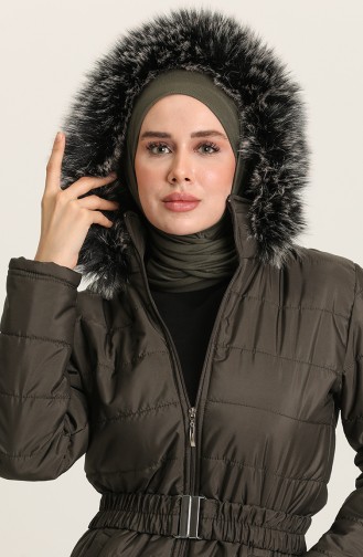 Khaki Winter Coat 2248-02