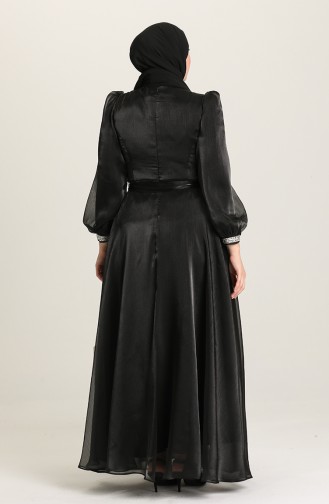 Habillé Hijab Noir 4919-03