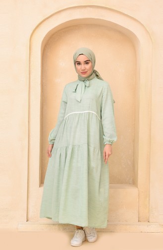 Robe Hijab Vert 1604-01