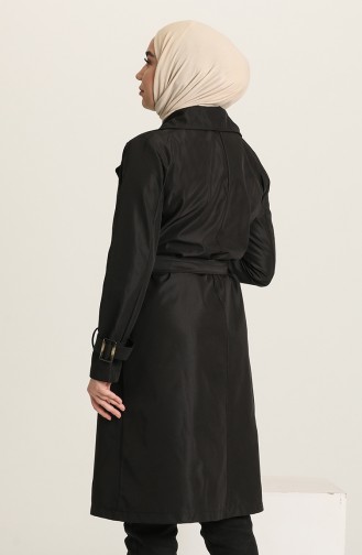 Schwarz Trench Coats Models 5653-01