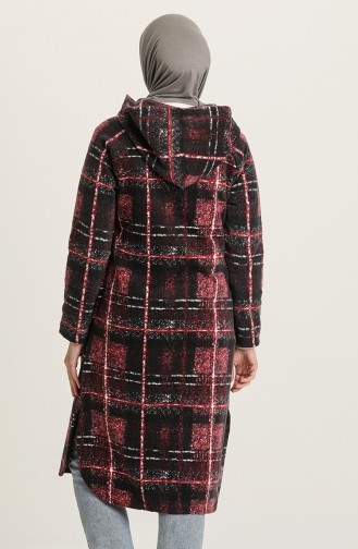 Cape Grande Taille a Capuche 6082B-02 Bordeaux 6082B-02