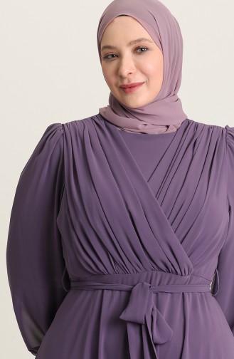Habillé Hijab Lila 6020-07