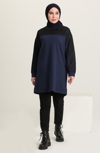 Navy Blue Tuniek 0004-01