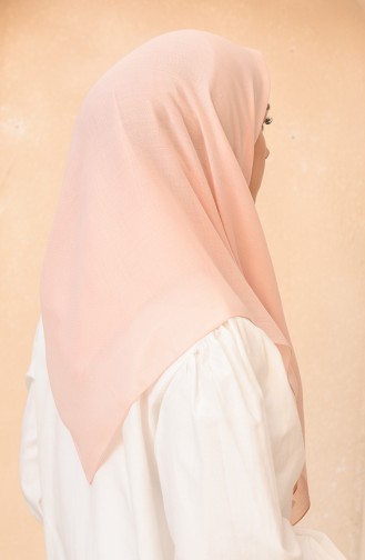 Pamuksu Eşarp 15287-04 Pudra