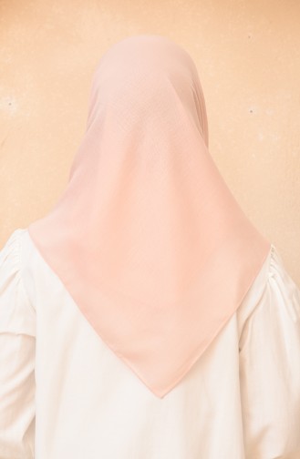 Pamuksu Eşarp 15287-04 Pudra
