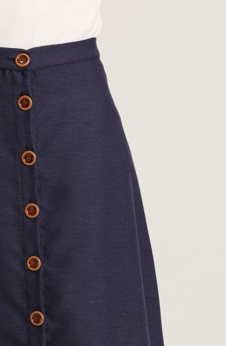 Navy Blue Skirt 1351-01